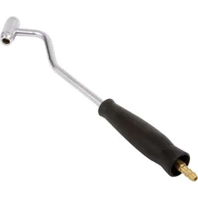 Angled Stem Hold-On Tyre Valve Connector